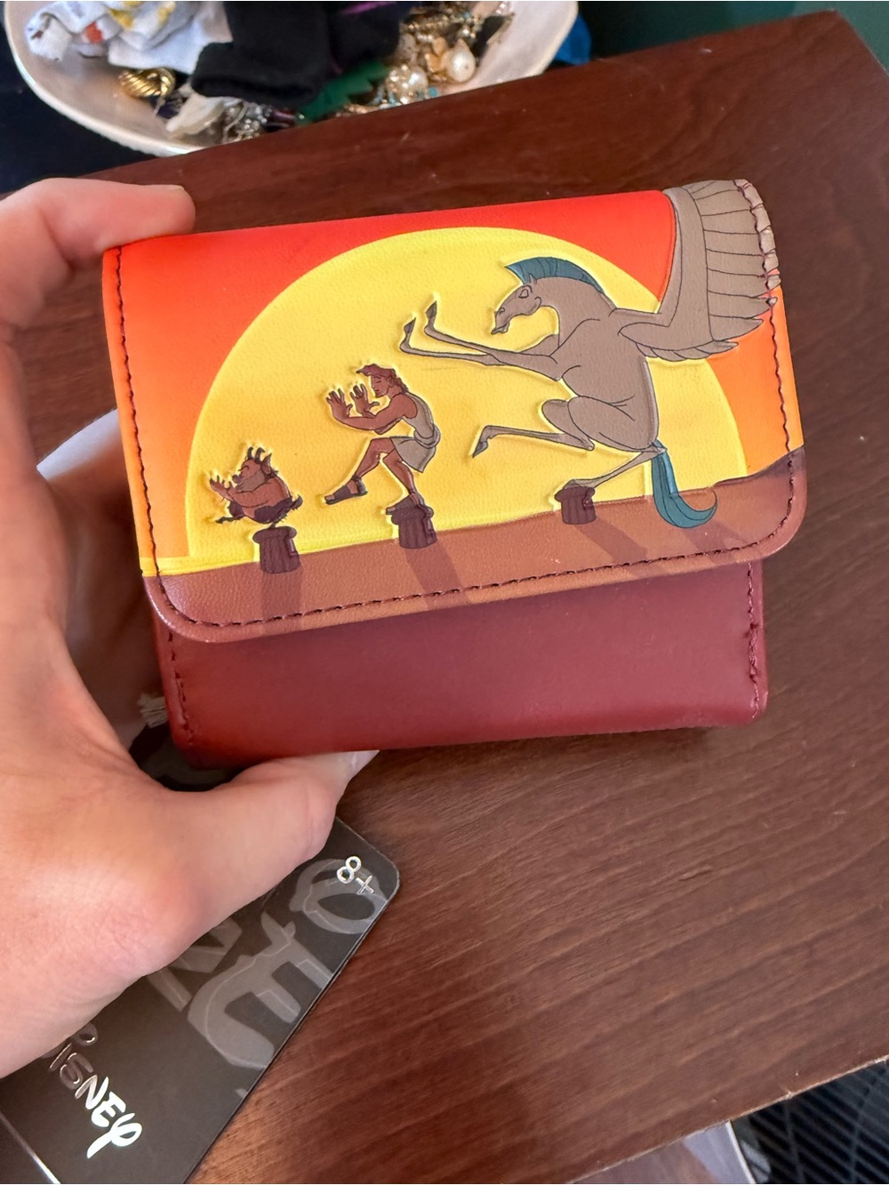 NWT Loungefly Hercules Tri-Fold Wallet